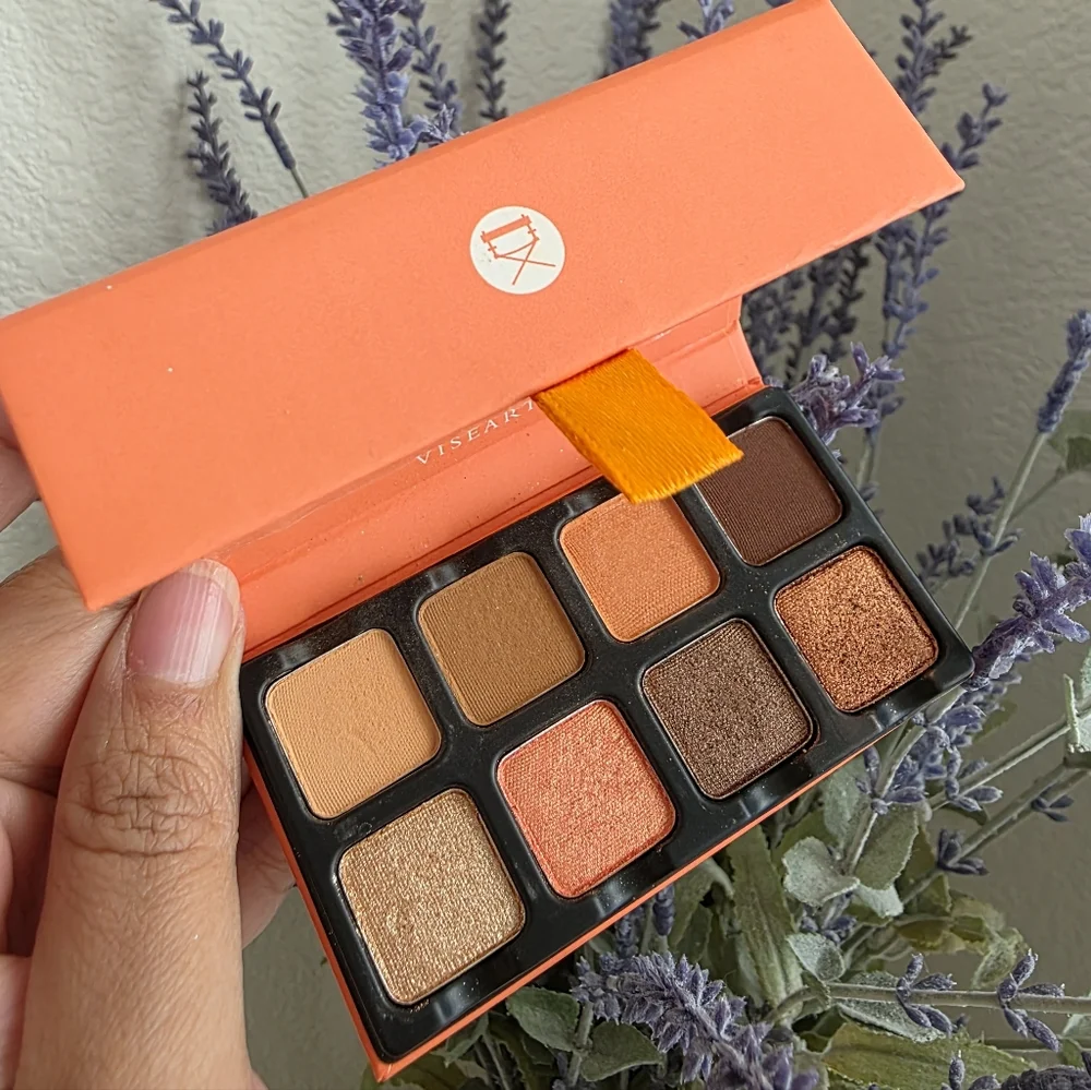 2/$25 Viseart Petit Pro 4 Apricotine Eyeshadow Palette